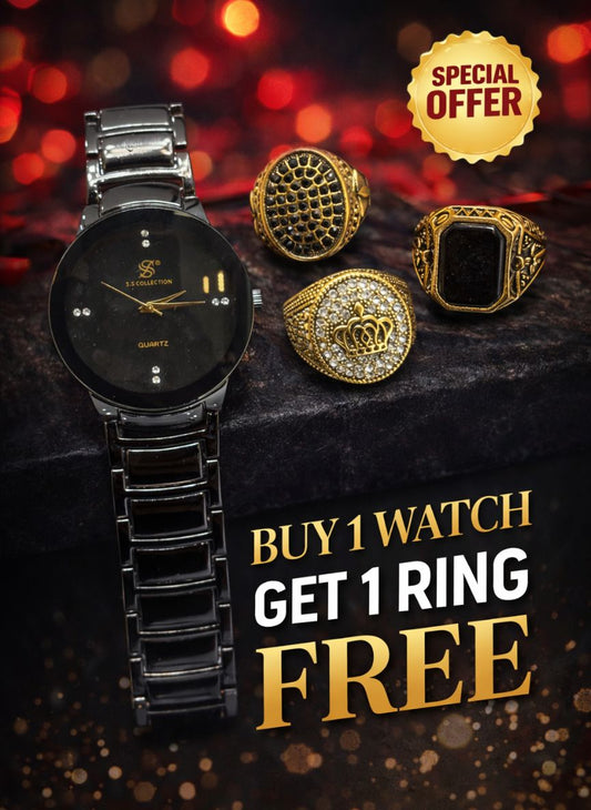 Jublie Watch + 1x Free Ring