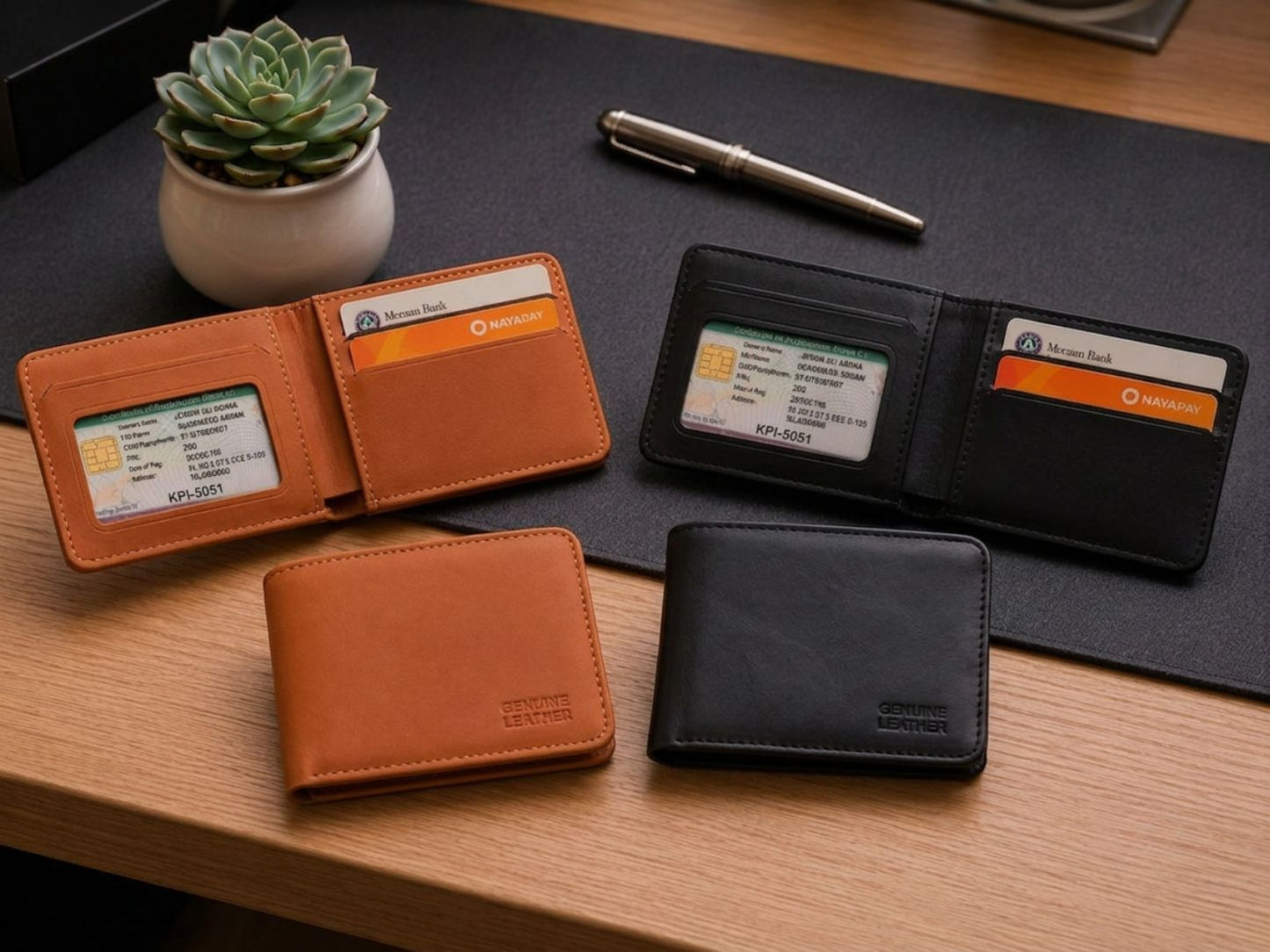 The Heritage Slim Leather Wallet