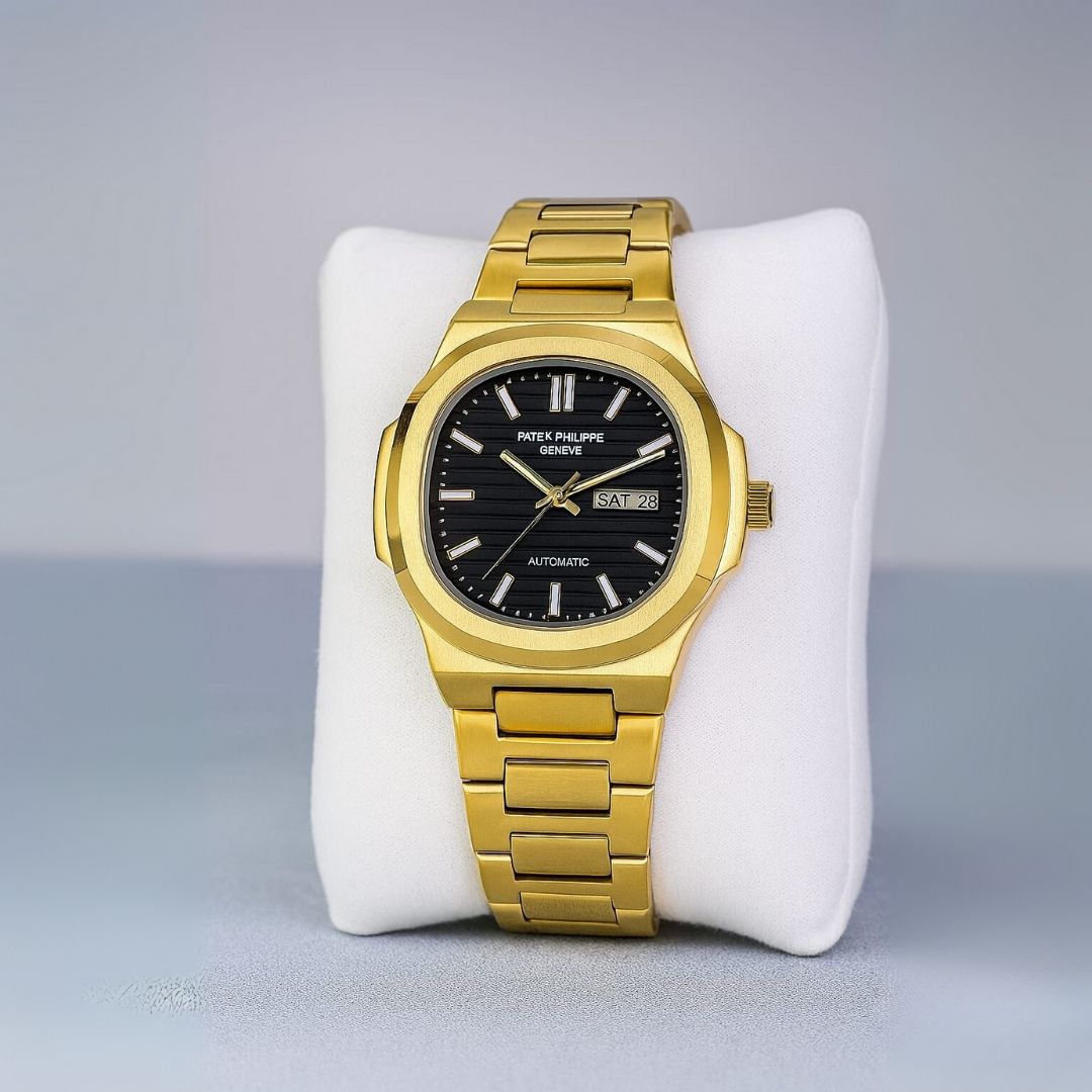 Premium Patik Phill Watch for Men - Goldem