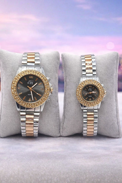 Round Vitz CLassic Couple Watch