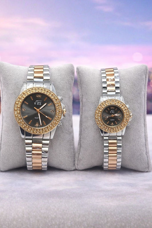 Round Vitz CLassic Couple Watch