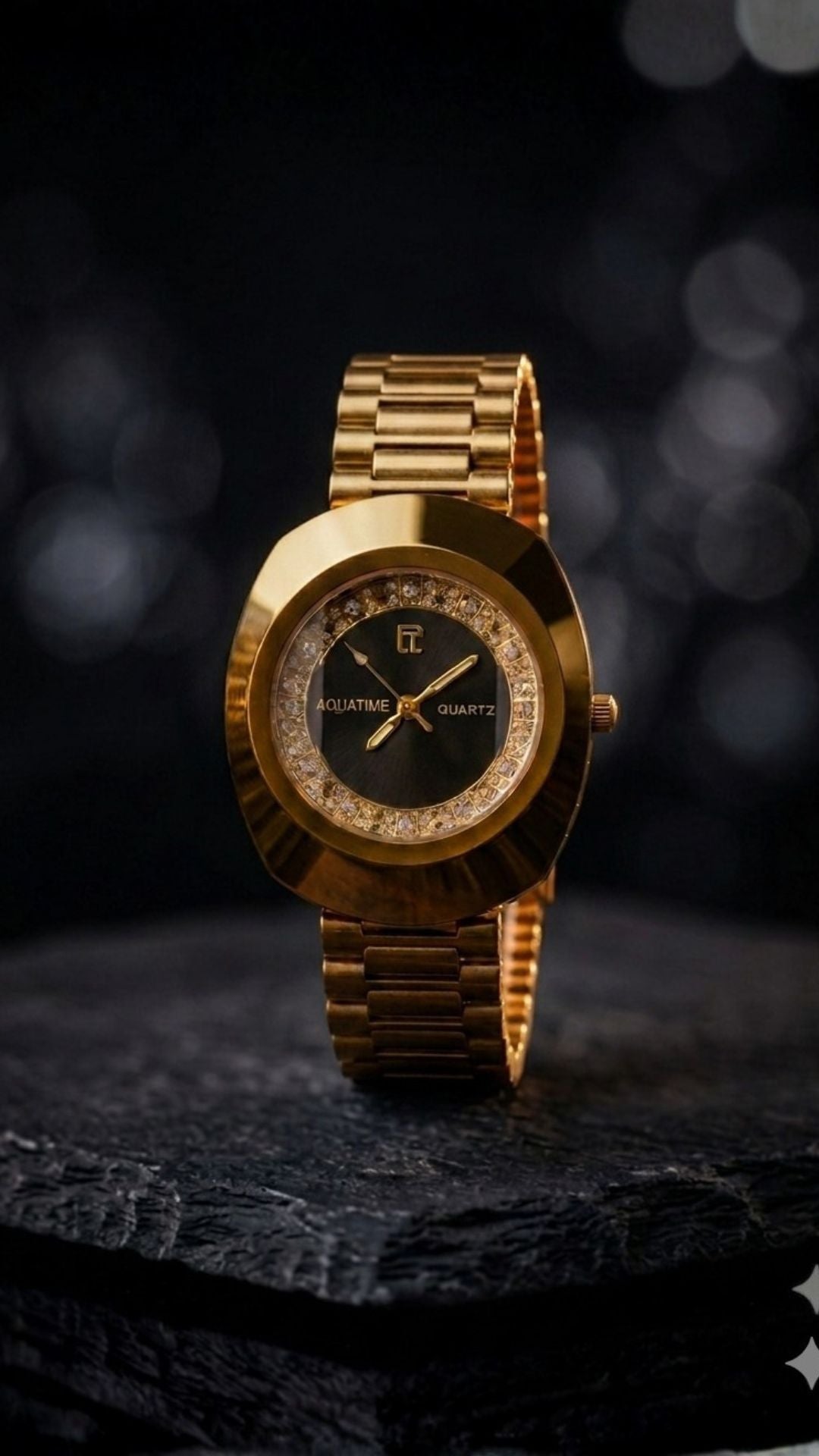 Luxury Aqua Time Watch - Classic Royal Design