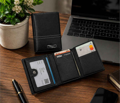 Men's Trifold Leather Wallet