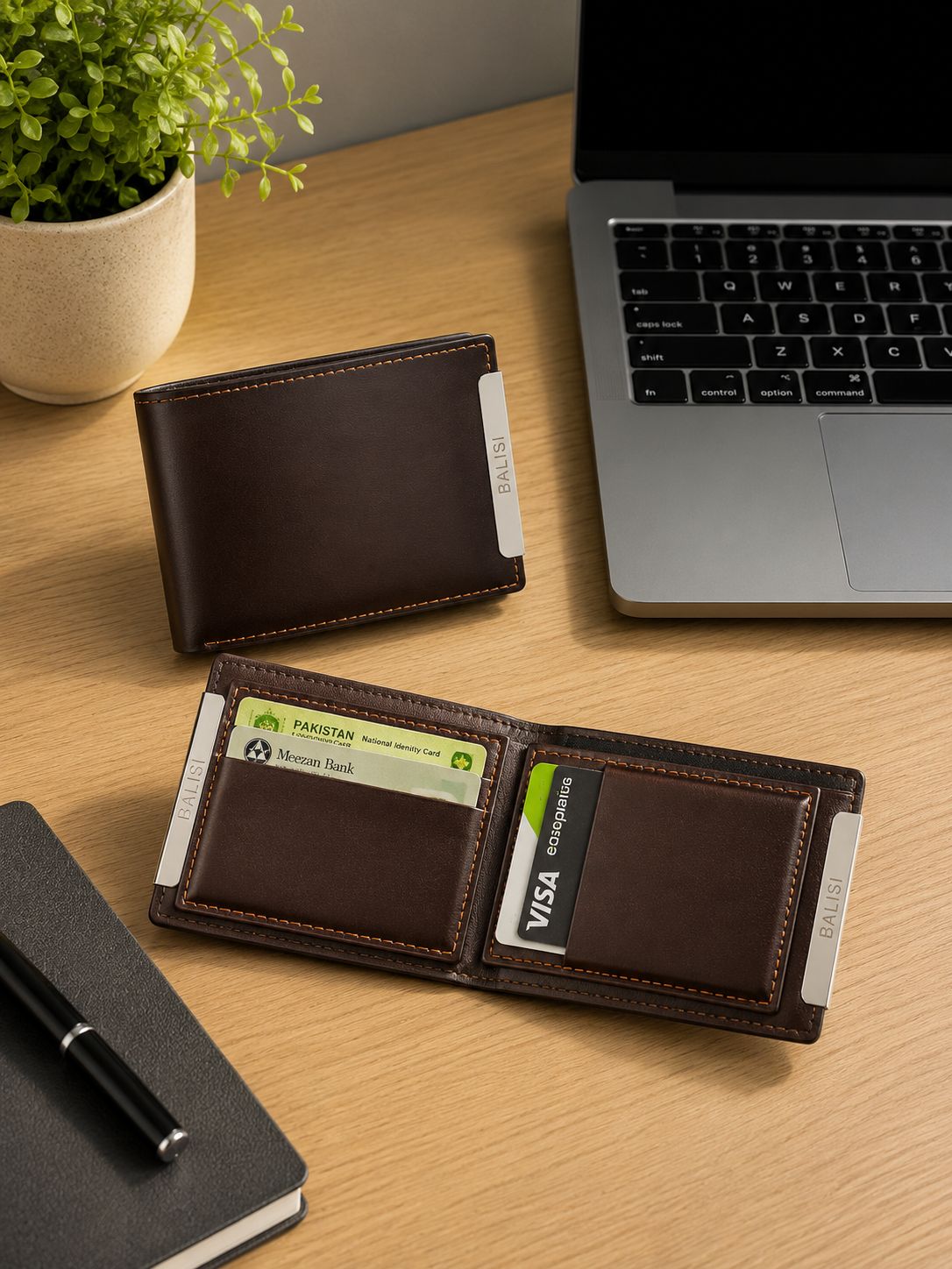 Balisi Buckle Men's Leather Wallet