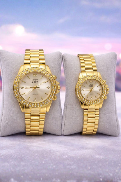 Round Vitz CLassic Couple Watch