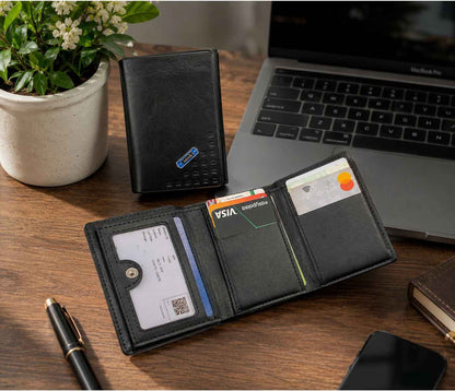 Men's Trifold Leather Wallet