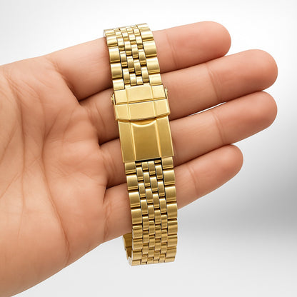 Premium Gold Luxury Watch with Day and Date Feature