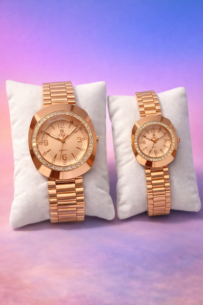 Egg Design Classic Couple Watch