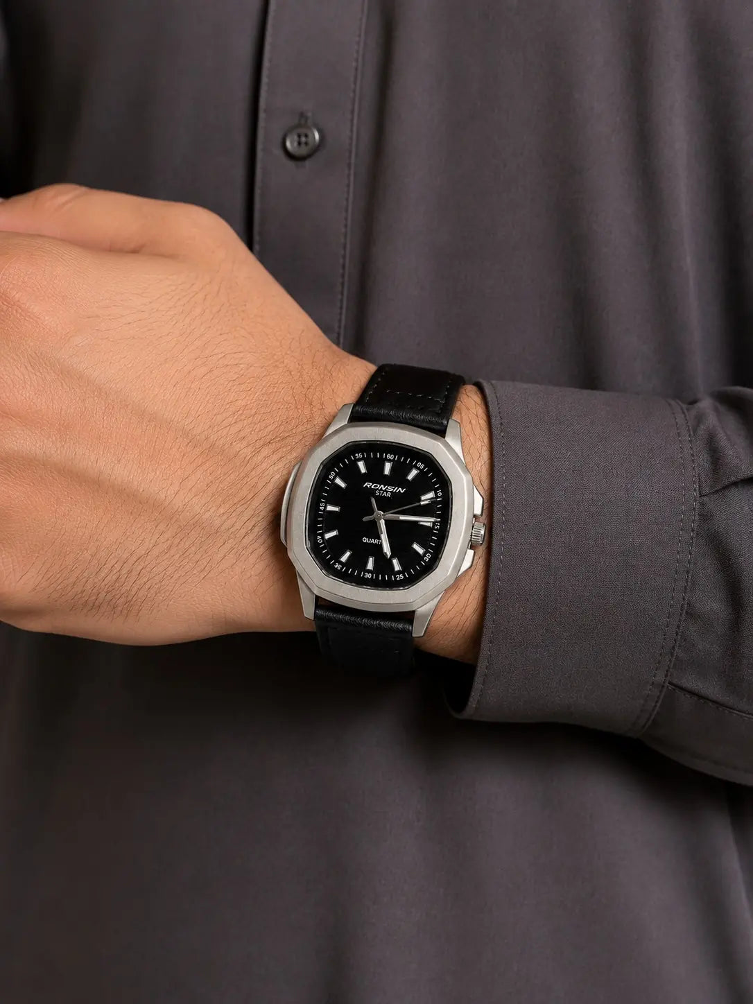 Classic Vintage Leather Straps Watch