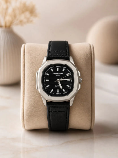 Classic Vintage Leather Straps Watch