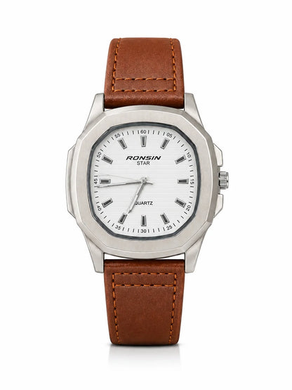 Classic Vintage Leather Straps Watch