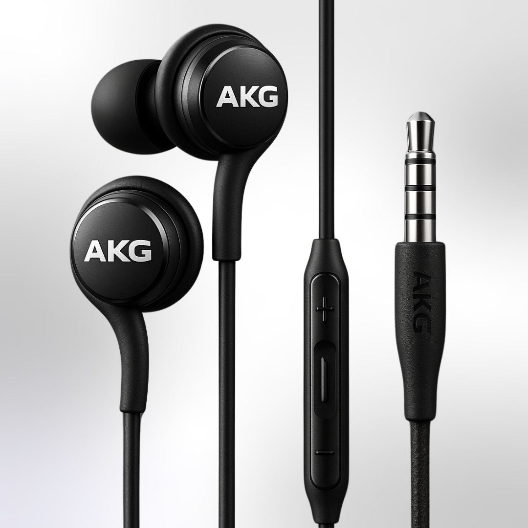 AKG Samsung Handsfree 3.5mm Jack - Premium High Bass Handsfree for Gaming and Music
