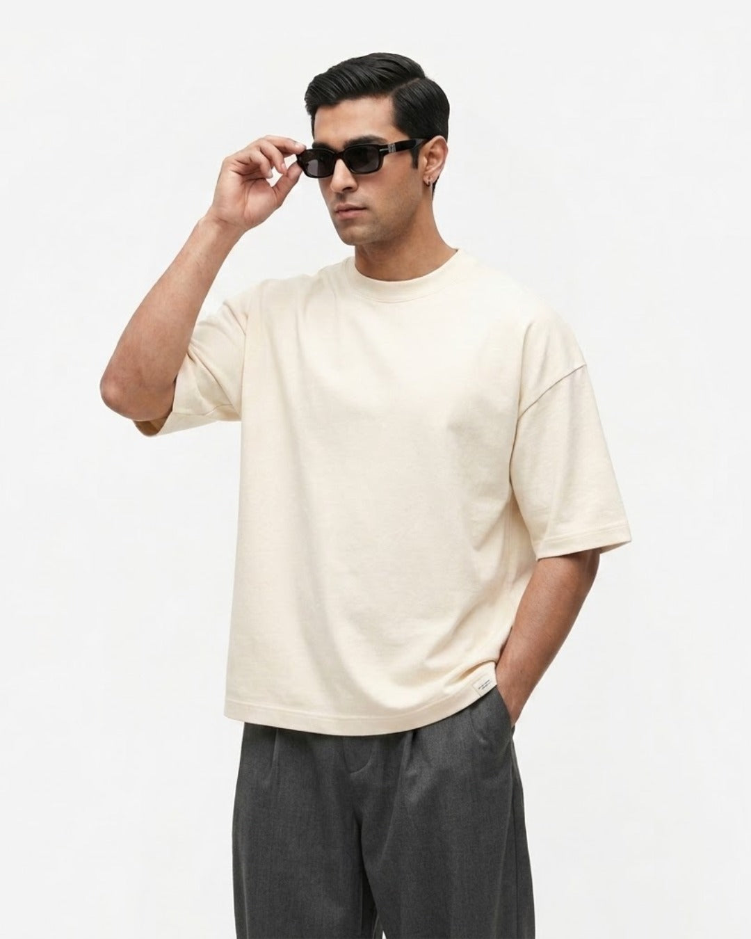 Oversized Drop Shoulder T-Shirt – 100% Combed Cotton | 250 GSM