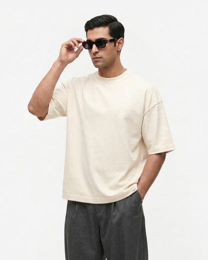 Oversized Drop Shoulder T-Shirt – 100% Combed Cotton | 250 GSM