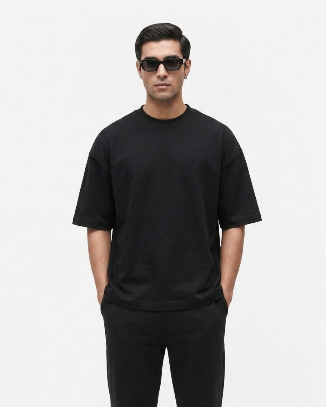 Oversized Drop Shoulder T-Shirt – 100% Combed Cotton | 250 GSM