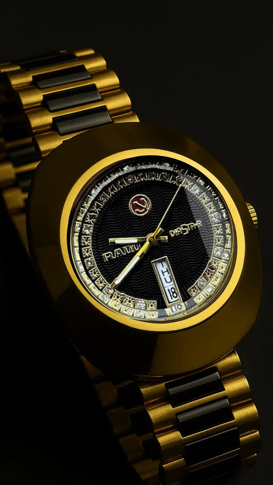 Premium Stainless Steel Watch with Date and Day Display with Branded Box