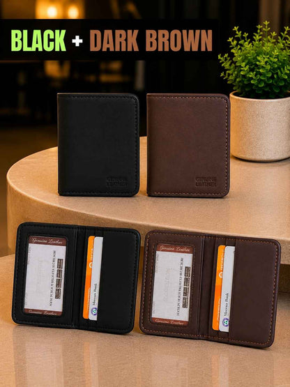 Buy 1 Get 1 FREE - Mat Finish Classy Mini Wallet