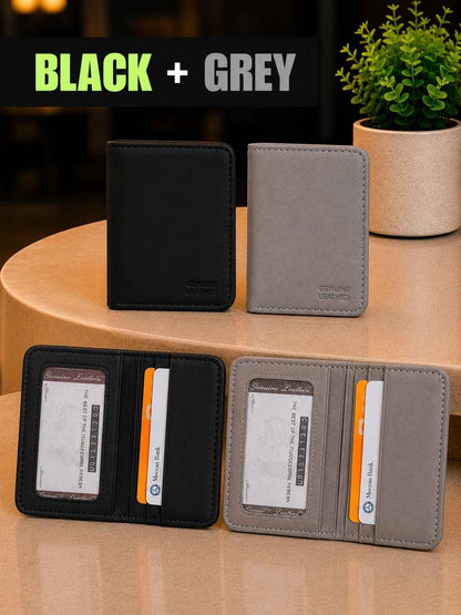 Buy 1 Get 1 FREE - Mat Finish Classy Mini Wallet