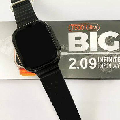 T900 Ultra Smart Watch - Wireless Charging - Bluetooth Calling