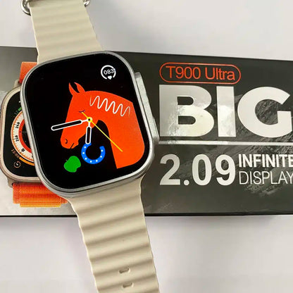 T900 Ultra Smart Watch - Wireless Charging - Bluetooth Calling